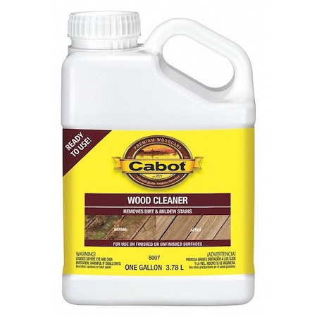 Liquid 1 gal Wood Cleaner, Jug MPN:140.0008007.007