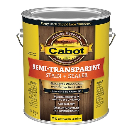 Semi-Transparent Stain + Sealer MPN:140.0000337.007