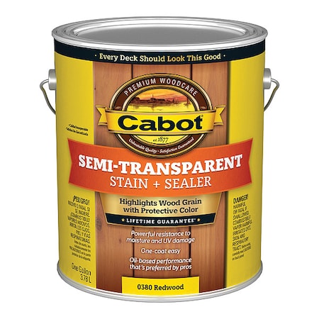 Semi-Transparent Stain + Sealer MPN:140.0000380.007