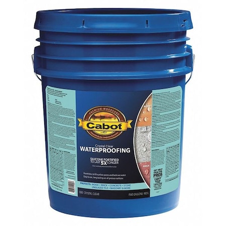 Sealer, Crystal Clear, Flat, 5 gal. MPN:140.0001000.008