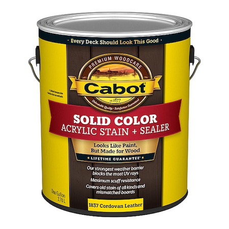 Solid Color Acrylic Stain + Sealer MPN:140.0001837.007