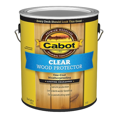 Clear Wood Protector, 1 Gallon MPN:140.0002101.007