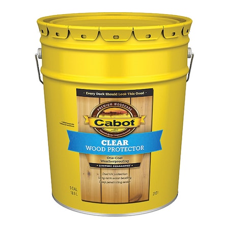 Clear Wood Protector, 5 Gallon MPN:140.0002101.008