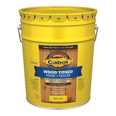 Wood Toned Stain + Sealer, Cedar MPN:140.0003002.008