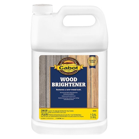 Wood Brightener, Clear, None, 1 gal. MPN:140.0008008.007