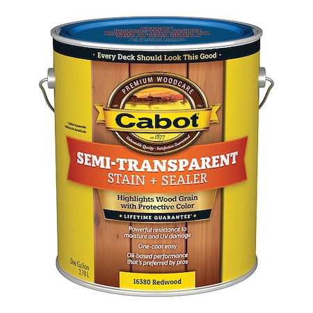 Semi-Transparent Stain + Sealer Low VOC MPN:140.0016380.007