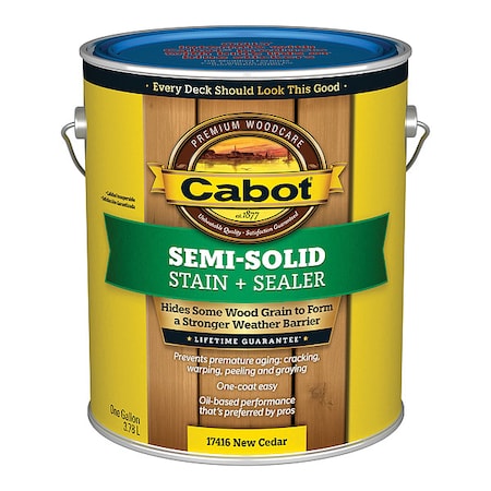 Semi-Solid Stain + Sealer Low VOC MPN:140.0017416.007