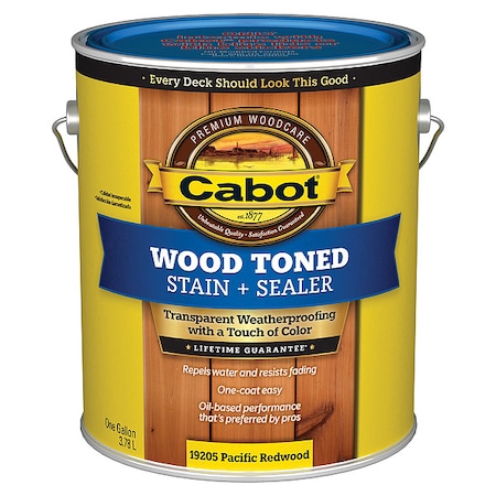 Stain, Pacific Redwood, Toned Flat, 1 gal. MPN:140.0019205.007