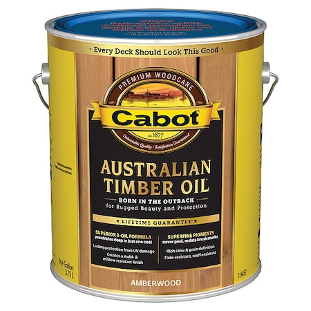 Stain, Amberwood, Toned Flat, 1 gal. MPN:140.0019457.007