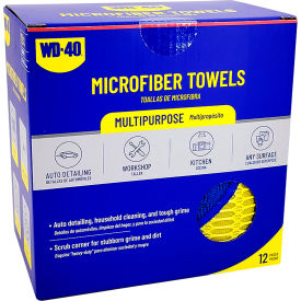 WD-40® 300 GSM Multipurpose Microfiber Towel with Scrub Corner 14