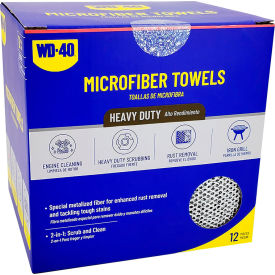 WD-40® 250 GSM Heavy Duty Metalized Microfiber Towel 13