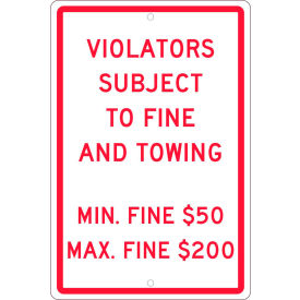 NMC TMS333H Traffic Sign Reserved Parking Pennsylvania 18