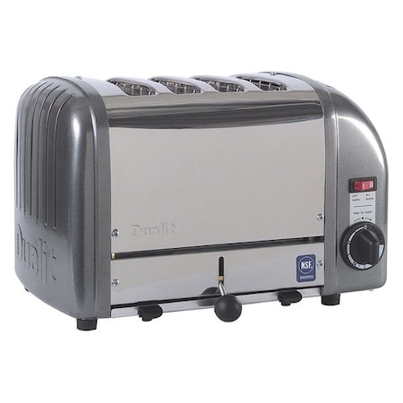 13 1/2 in 4 Slot Gray Toaster MPN:CTW-4M