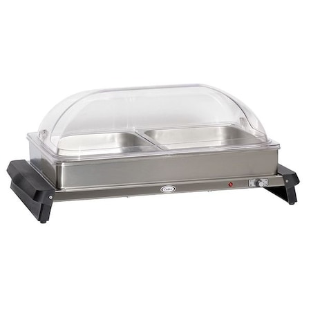 Buffet Server, w/ Rolltop Lids, 2 Pans MPN:WTBS-2RT
