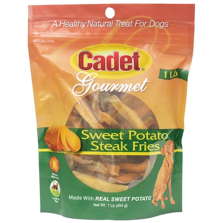 Sweet Potato Steak Fries Treats 1 pound MPN:C01386