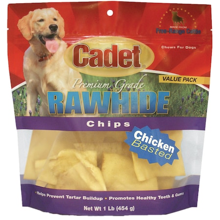 Rawhide Chips Chicken Basted 1 pound MPN:C10061-16