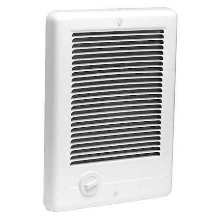 Recessed Electric Wall-Mount Heater, Recessed, 1500/1125W W, 240/208V AC, White MPN:CSC152TW