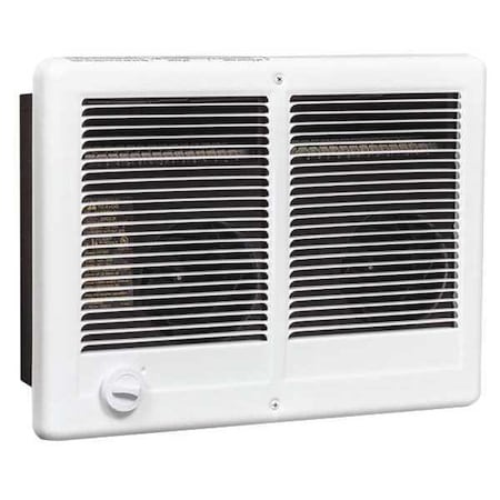 Recessed Electric Wall-Mount Heater, Recessed or Surface, 3000/2250W W, 240/208V AC, White MPN:CSTC302TW