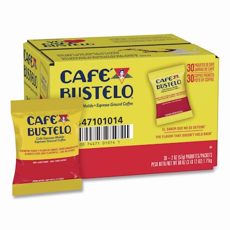 Coffee, Espresso, Fraction Pack, Caffeinated, Espresso Ground, 4.5 lb, 30 PK MPN:7447101014