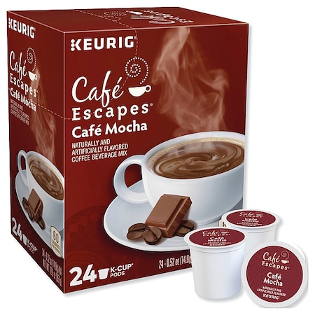 Coffee, Mocha, Pod, Caffeinated, Ground, 3.12 lb, 96 PK MPN:6803CT