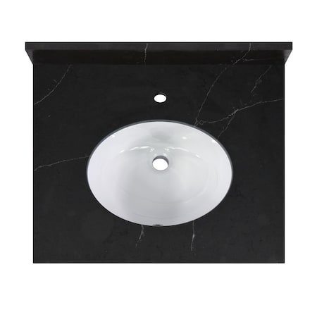 Vanity Top w/Ceramic Basin, 25 x 22 in MPN:CAVT25BB