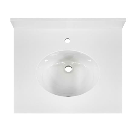 Vanity Top w/Ceramic Basin, 25x 22 in MPN:CAVT25MF