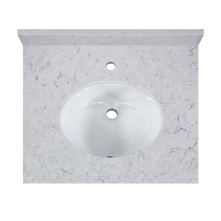 Vanity Top w/Ceramic Basin, 25x 22 in MPN:CAVT25RM