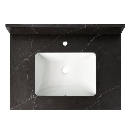 Vanity Top w/Ceramic Basin, 31 x 22 in MPN:CAVT31BB