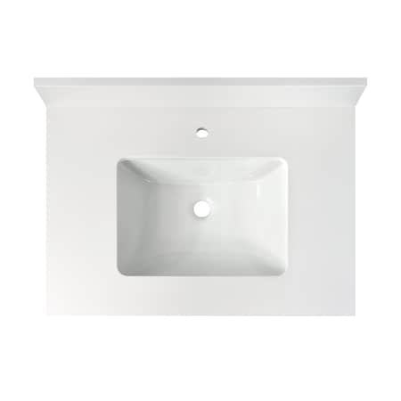 Vanity Top w/Ceramic Basin, 31 x 22 in MPN:CAVT31MF