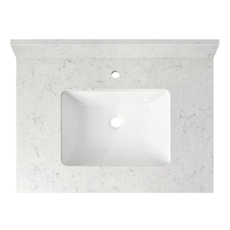Vanity Top w/Ceramic Basin, 31 x 22 in MPN:CAVT31RM