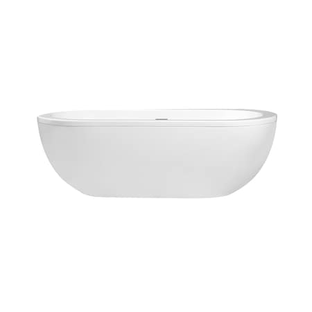 Bathtub, 71-1/4 in. L, 33-3/4 in. W, Acrylic MPN:CA401006