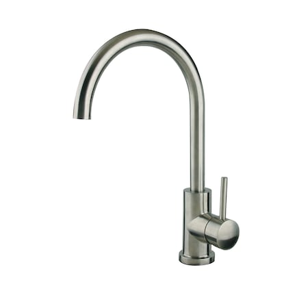 Gooseneck 1-Handle Bar Faucet in Brushed MPN:CA6114SS