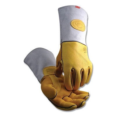 Weld Glove Gold Elkskin MPN:1485-XL