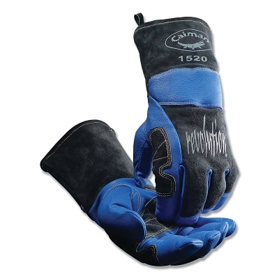 Glove Blue Goatskin Wool Kontour Kevlar MPN:1520-L