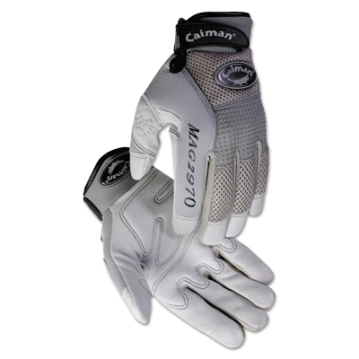 Mech Glove Gry Split Deer Palm MPN:2970-XXL