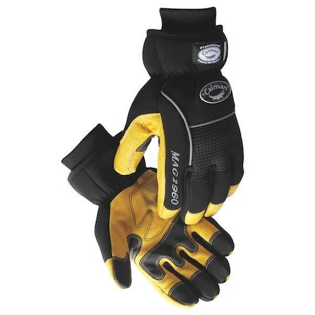 Cold Protection Gloves, Pigskin Leather Palm, Heatrac Lining, Gold, L ( 9 ) MPN:2960-5