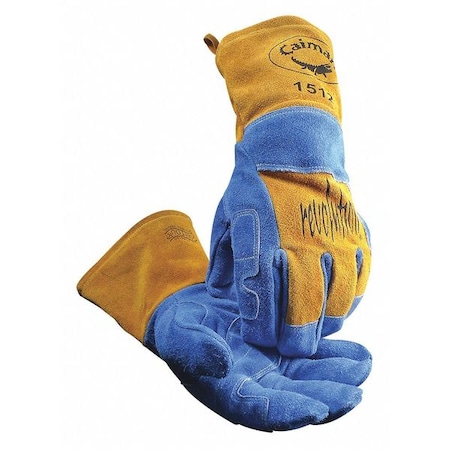 Glove Blue/Gold Wool Kontour Kevlar MPN:1512