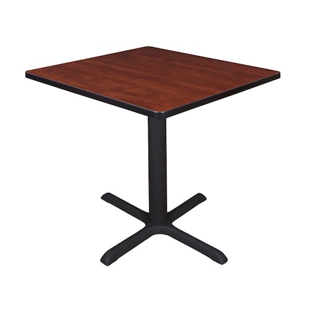 Square Tables > Breakroom Tables > Cain Square & Round Tables, Wood, Metal Top, Cherry MPN:TB3030CH