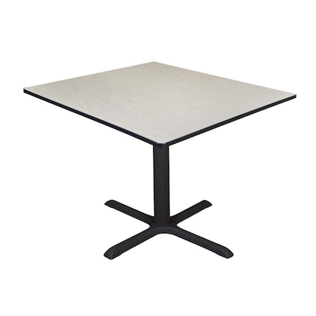 Square Tables > Breakroom Tables > Cain Square & Round Tables, Wood, Metal Top, Maple MPN:TB4848PL