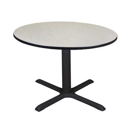 Cain Square & Round Tables, Wood, Metal Top, Maple MPN:TB48RNDPL