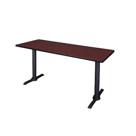 Cain Training Tables, 60 W, 24 L, 29 H, Wood, Metal Top MPN:MTRCT6024MH