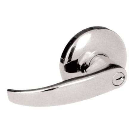 Grade 2 Cylindrical Lock, 00-Entrance/Office, RL-Lever, Round Rose, Satin Chrome, 2-3/4 Inch MPN:CRL00-26D