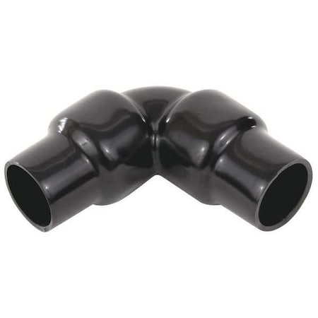 RMC 90 Deg Elbow, 3/4 in, Threaded, Malleable Iron, PVC Coated, Black MPN:PV0700EL29