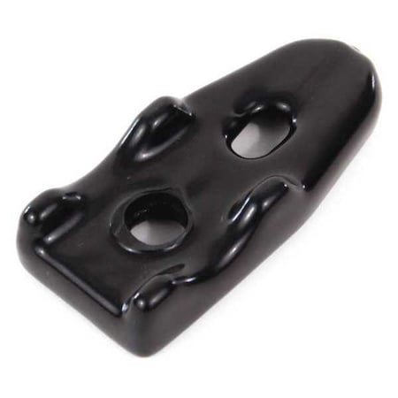 RMC Clamp, 1 in, Screw On, PVC, PVC Coated, Black MPN:PV1000CB3