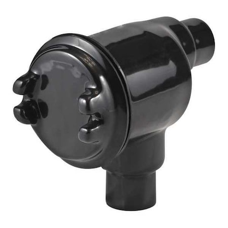 Conduit Box Junction Box, 1 in, PVC, PVC Coated, Black MPN:PV1000GUAB36