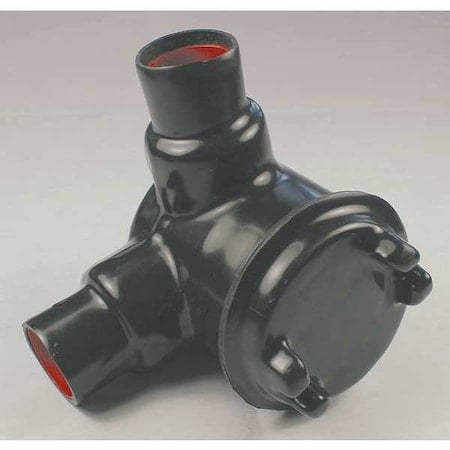 Conduit Box Junction Box, 1 in, PVC, PVC Coated, Black MPN:PV1000GUAL36
