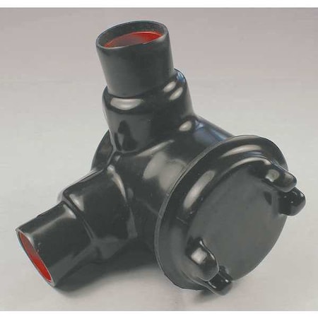 Conduit Box Junction Box, 1-1/4 in, PVC, PVC Coated, Black MPN:PV1200GUAL47
