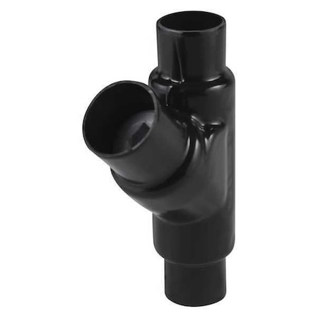 Conduit Fitting Grounding Hub, 2 in, Threaded, PVC, PVC Coated, Black MPN:PV2000EYS6