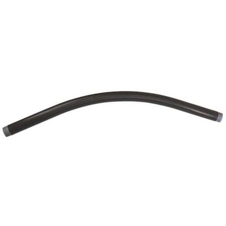 Radius Elbow 3 in Trade Size, PVC Coated, Black MPN:PV3030SW45