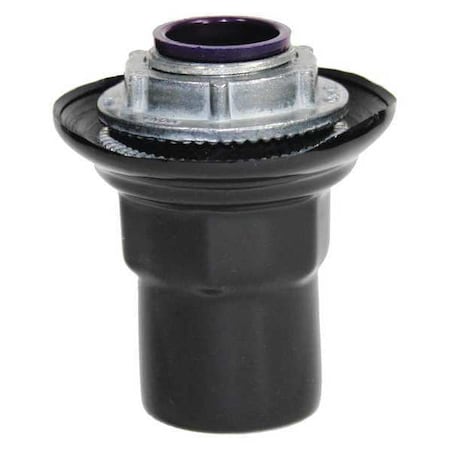 Conduit Fitting Grounding Hub, 5 in, PVC, PVC Coated, Black MPN:PV5000ST11